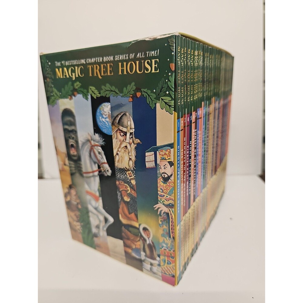 THE MAGIC TREE HOUSE Library: Books 1-28 (978-0375-84991-6) PB Box Set Complete